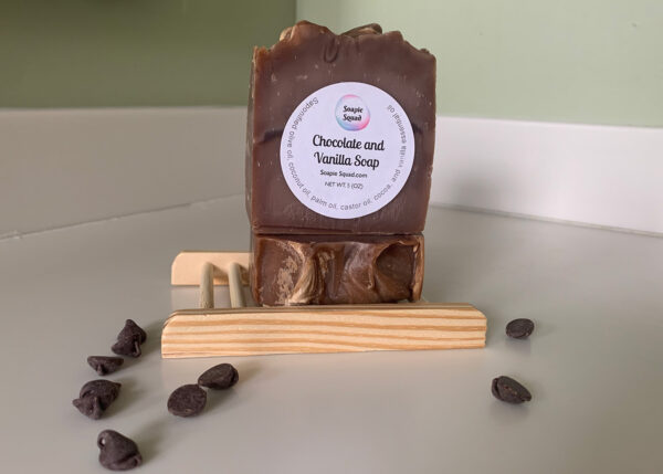 Chocolate and Vanilla Soap - Image 2