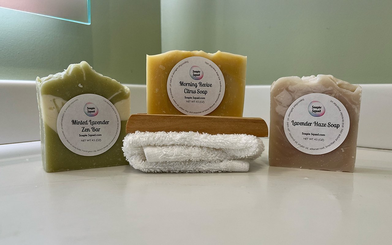 Ladies gift bundle of soap.