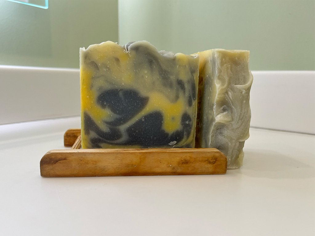 Dirt's Boss Soap exfoliates and fresh scent.